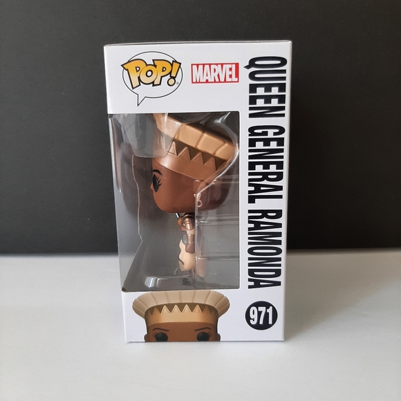 Funko POP! Marvel Studios What if...? Queen General Ramonda Vinyl Figure New - Picture 2 of 8
